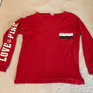 VS Pink long sleeve tshirt